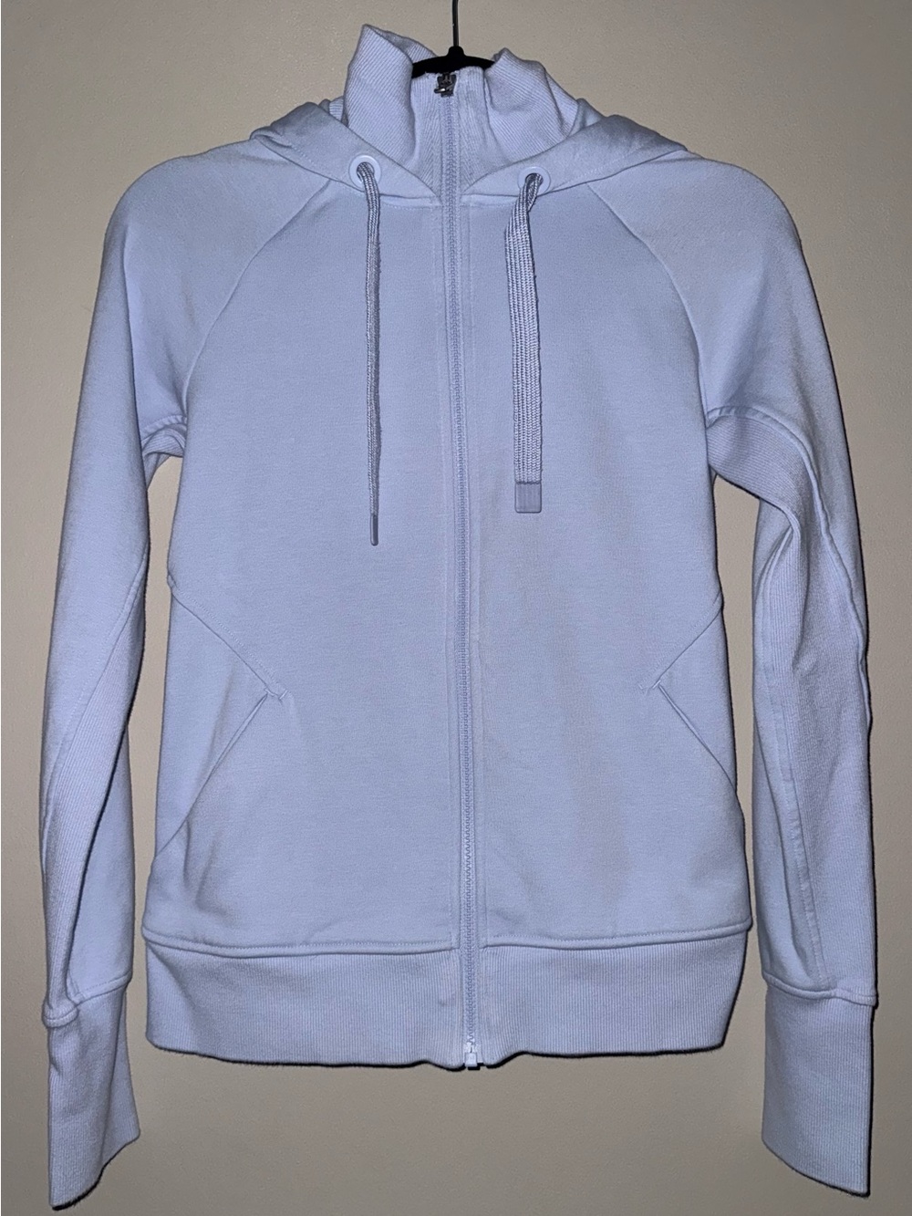 Athleta Triumph Hoodie in a beautiful light blue. Women’s XS